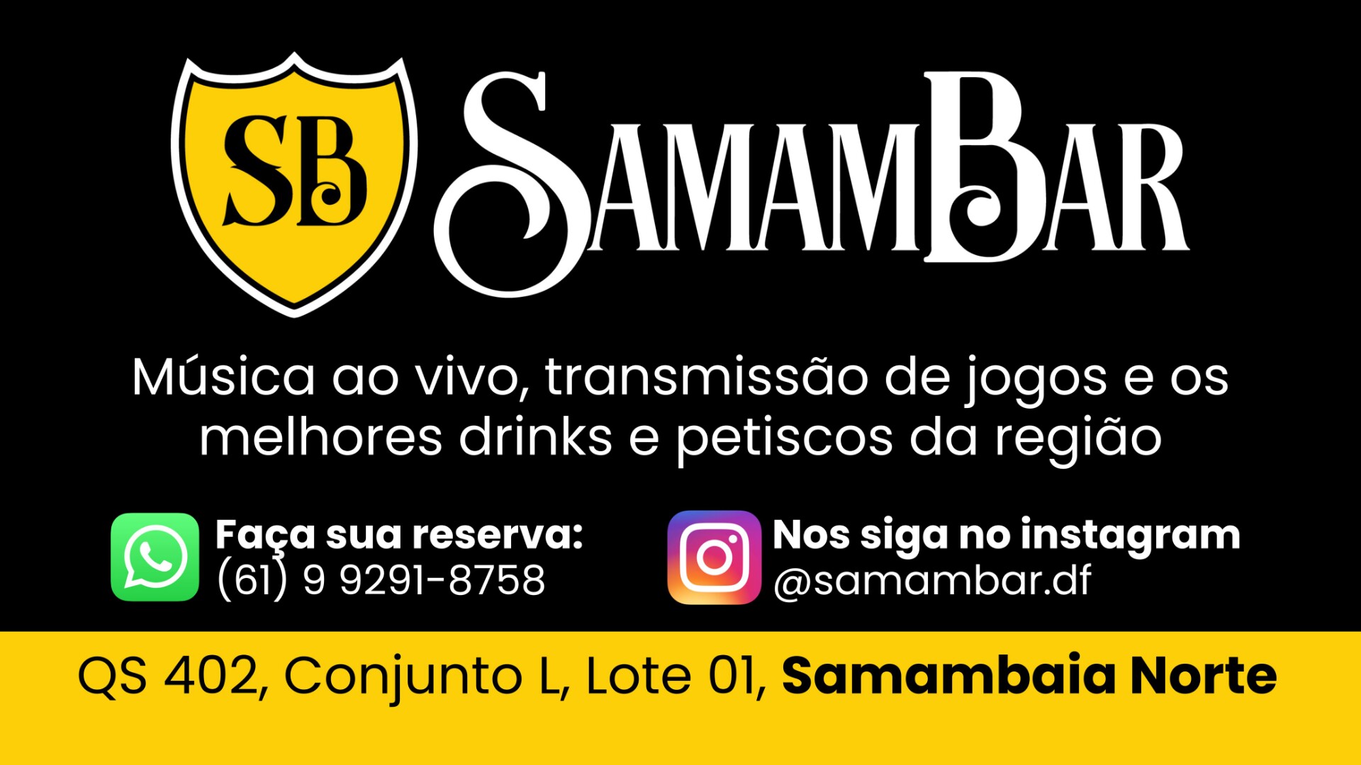 SAMAMBAR CERVEJARIA E PETISCARIA 