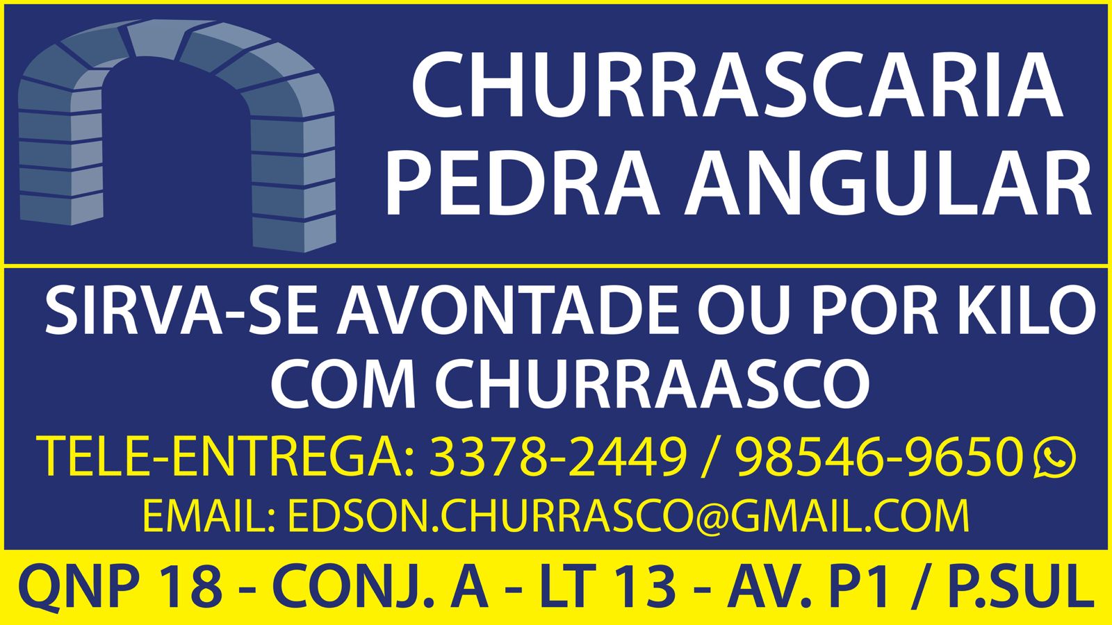 CHURRASCARIA PEDRA ANGULAR 